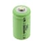 Exell Battery 1/2AA Size 1.2V 500mAh NiMH Rechargeable Button Top EBC-505 - alternate 1